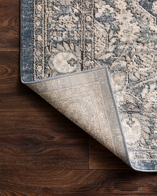 Teagan TEA-01 Area Rug, Denim/Mist, 6'7"x9'2"