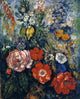 Paul Cezanne Bouquet of Flowers, Gallery Wrapped Canvas Print, 20"x25"
