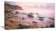 "Colorful Sunset Over the Sea" Seashore Wall Art, 60"x28", 1 Panel