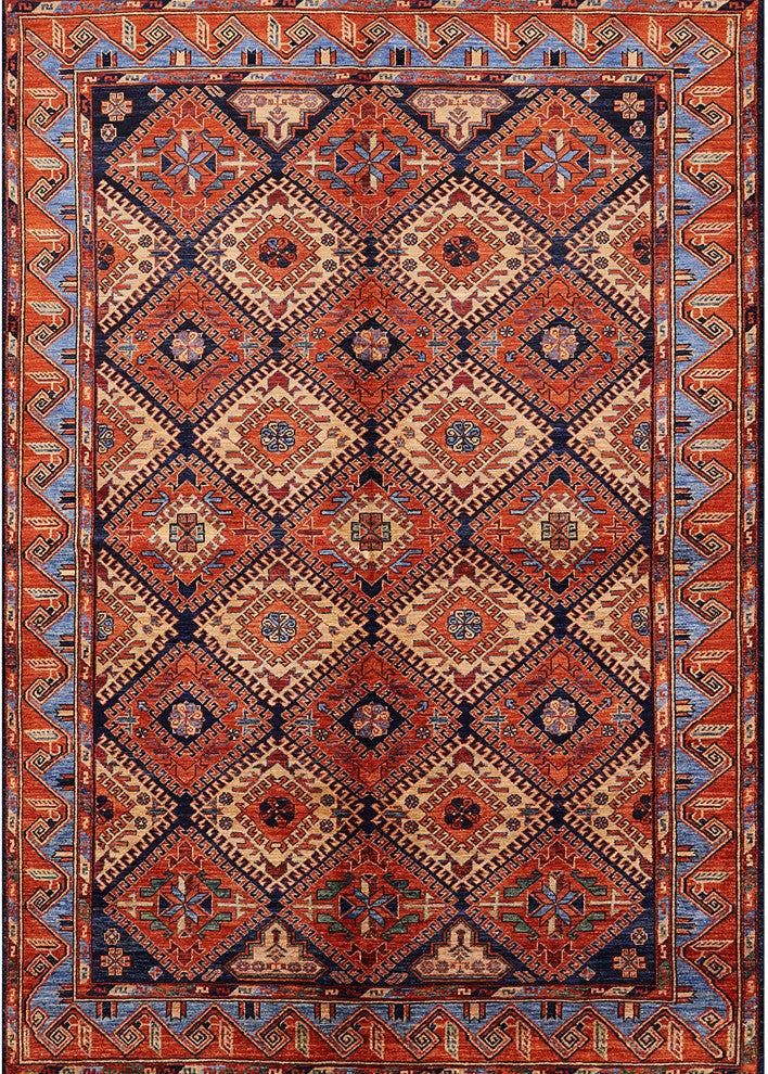 Ahgly Company Indoor Rectangle Mid-Century Modern Area Rugs, 2' x 5'