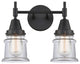 INNOVATIONS LIGHTING 447-2W-BK-G182S-LED Caden 2 Light 17 inch Bath Vanity Light