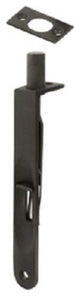 Nuk3y 6" Flush Bolt Round Corner, Oiled Rubbed Bronze