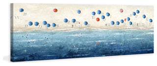 "Weekend Cool Down" Painting Print on Wrapped Canvas, 60x20