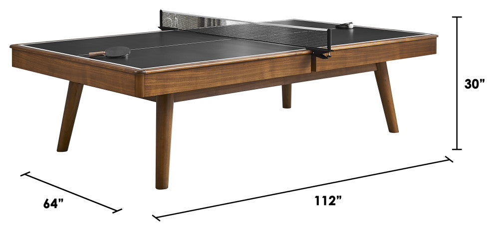 Elton Mid-Century Modern Tennis Table