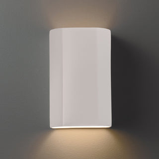 Ambiance Cylinder, Open Top/Bottom Wall Sconce, Matte White, Dedicated LED