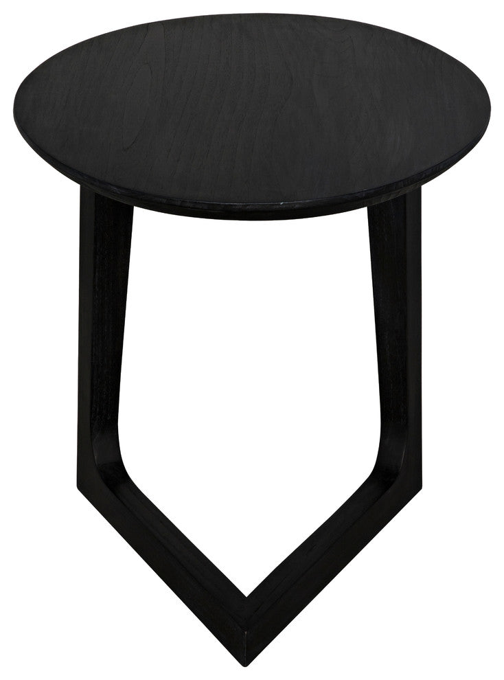 Cantilever Table, Charcoal Black