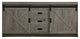 Home Living 72" Double Bathroom Vanity, Rustic Grey