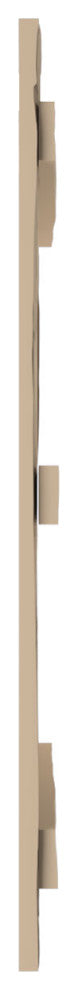 Rustic 4 Board Joined B-N-B Faux Wood Shutters, Hand Hewn, 22x68"