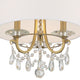 Othello 3 Light Vibrant Gold Ceiling Mount