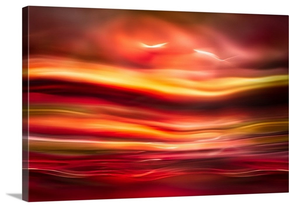 "Morning Birds" Wrapped Canvas Art Print, 24"x16"x1.5"