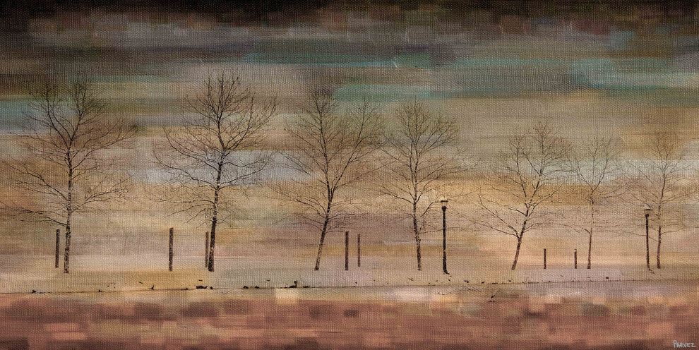"The Woods" Fine Art Canvas Print, 36"x18"