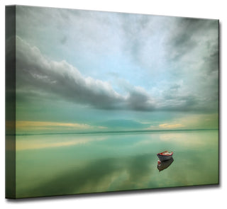 Ready2HangArt 'Calm' Wrapped Canvas Wall Decor, 20"x16"