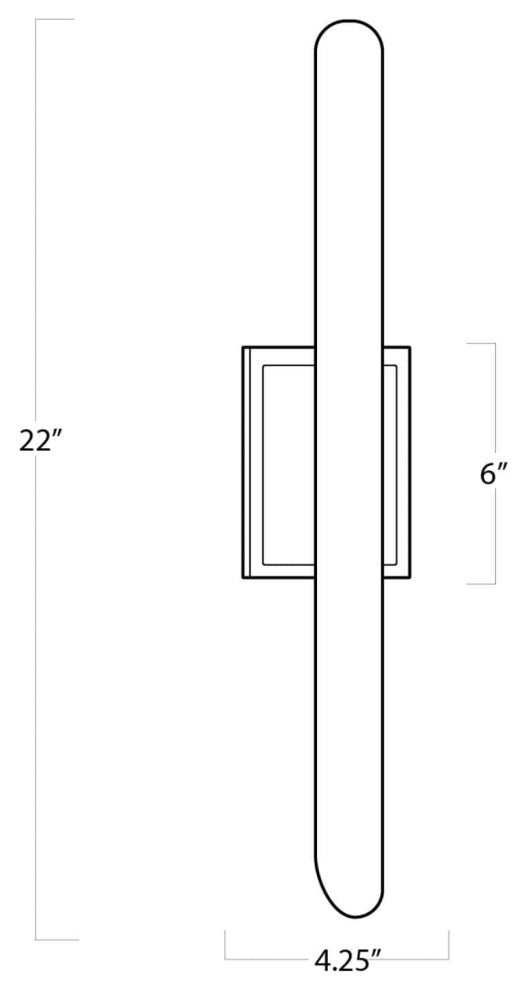 Redford Sconce, Natural Brass