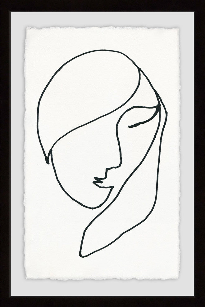 "Sleeping Momma" Framed Painting Print, 30"x45"