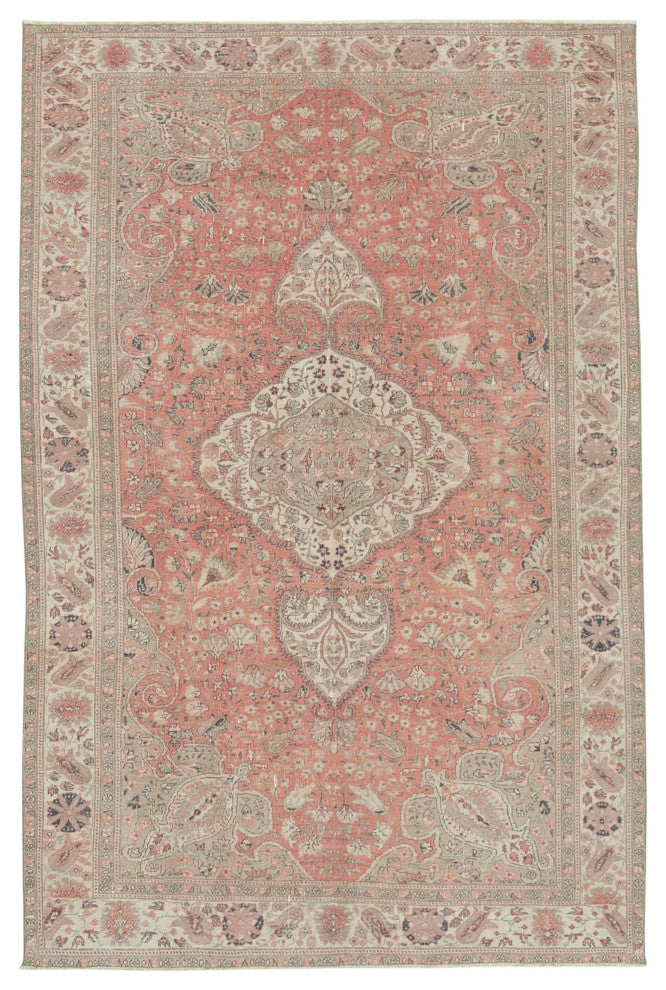 Rug N Carpet - Hand-knotted Oriental 6' 3'' x 9' 6'' Low Pile  Area Rug