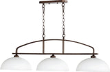 6660-3-86 Reyes Transitional Light Island-Light, Oiled Bronze