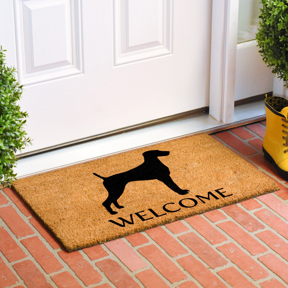 Calloway Mills Weimaraner Doormat, 24"x36"