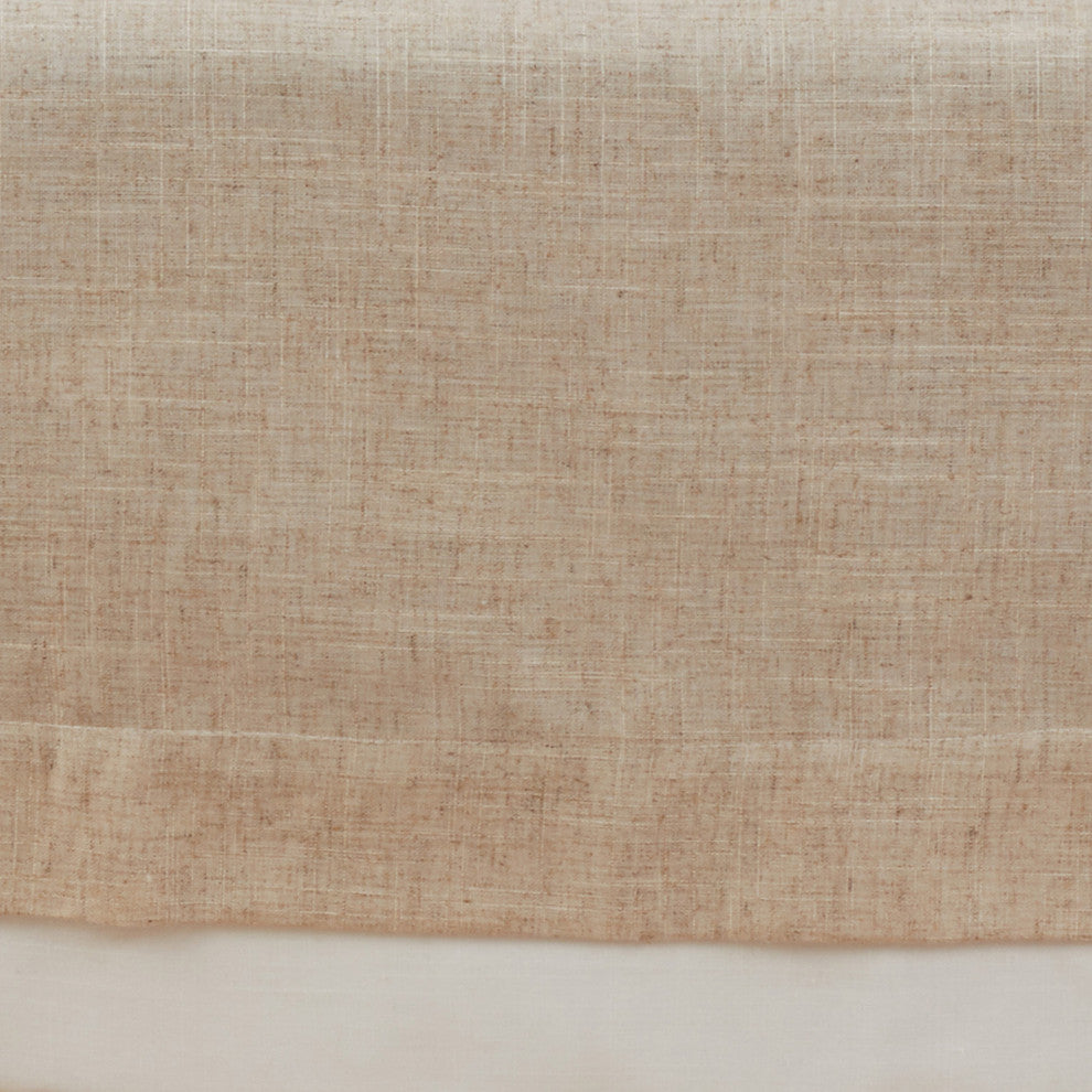 Double Layer Design Tablecloth, Natural, 67"x120"