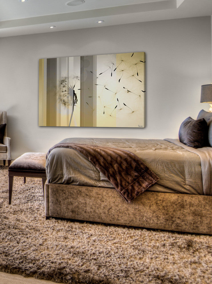 "Dandelion" Fine Art Canvas Print, 45"x30"