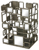 Sterling 114-39 Alvis-Metal and Antique Mirror Vase