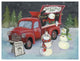 "Christmas on Wheels IV Light" Digital Paper Print by Mary Urban, 50"x38"