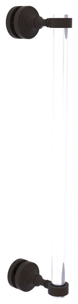 Pacific Grove 18" Single Side Shower Door Pull, Oil Rubbed Bronze