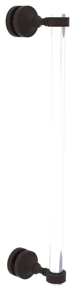 Pacific Grove 18" Single Side Shower Door Pull, Oil Rubbed Bronze
