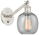 Innovations 317-1W-SN-G104-LED Belfast 1 Light Sconce, Brushed Satin Nickel