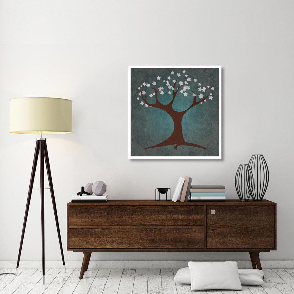 "Tree Spring" Digital Paper Print by BG.Studio, 38"x38"