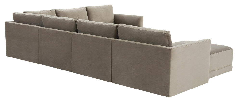 Willow Taupe Modular Large Chaise Sectional