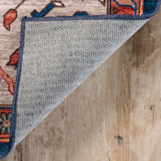 Nuloom Carolyn Machine Washable Tribal Motif Area Rug, Rust 9'x12'