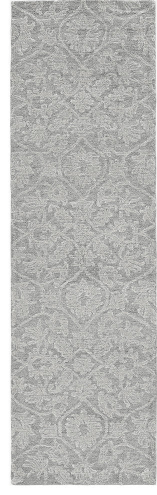 KAS Hudson 2462 Gray Savannah Area Rug, 8'x11'