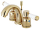 Widespread Bathroom Faucet, Retail Pop-Up, Polished Brass