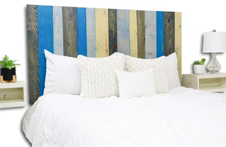 Handcrafted Headboard, Hanger Style, Winter Mix, King