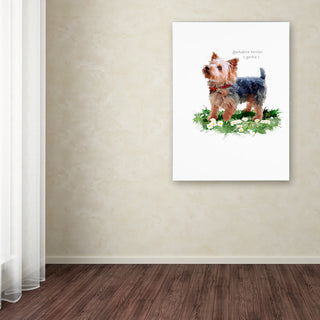 The Macneil Studio 'Yorkshire Terrier' Canvas Art, 24"x18"