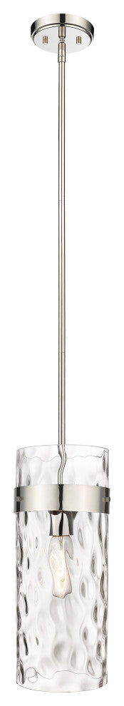 Zlite 3035P6-PN 1-Light Pendant, Clear