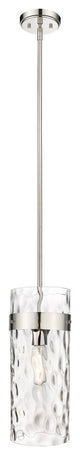 Zlite 3035P6-PN 1-Light Pendant, Clear