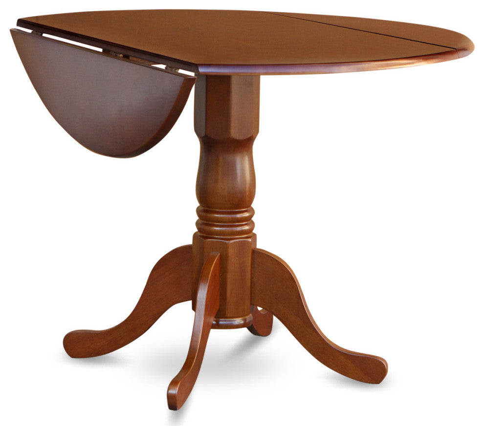 5 Pc Kitchen Nook Dining Set -Round Table Plus 4 Dinette Chairs