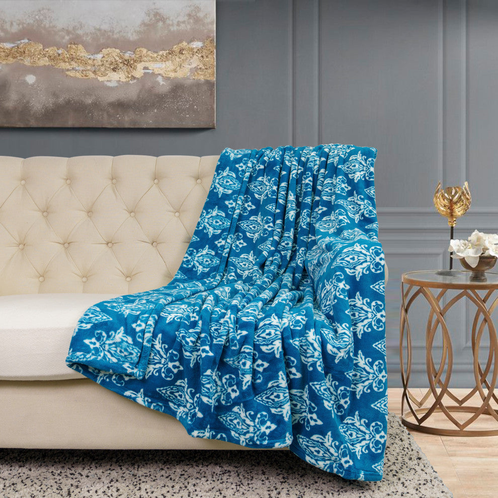 Hennessy Throw Blanket, Ocean Depths