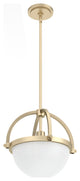 Wedgefield Alturas Gold 1 Light Pendant Ceiling Light Fixture