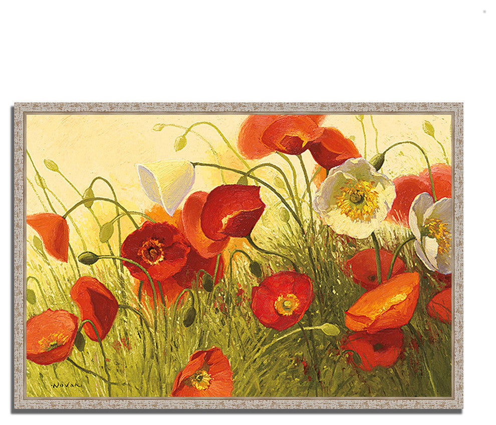 "Havin A Heat Wave" By Shirley Novak, Giclee Print On Canvas, Ready To Hang