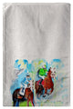Betsy Drake Starting Gate Beach Towel