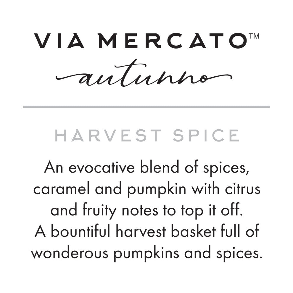 3.5Oz Autunno Candle - Harvest Spice