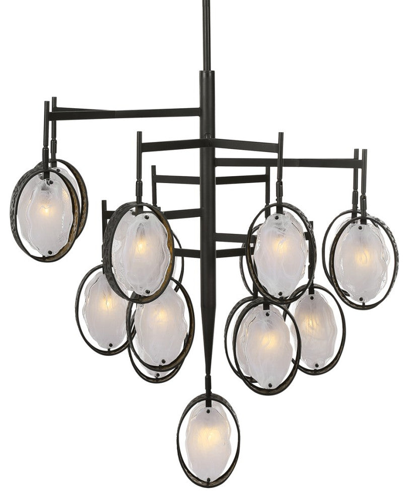 Uttermost Maxin 15 Light Large Bronze Chandelier 21344