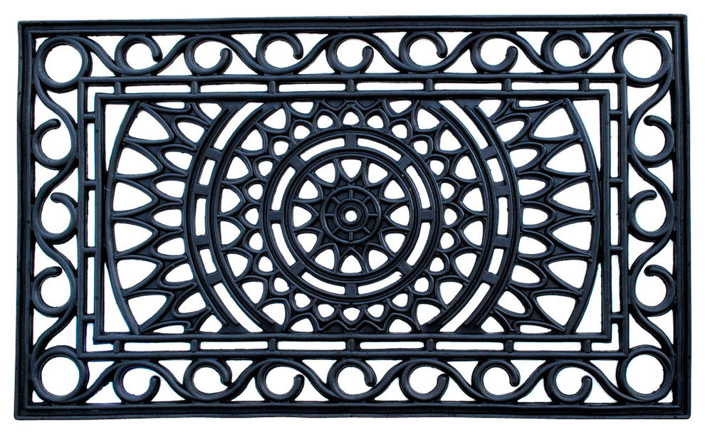 Sunrise Rubber Mat, 36"x24"
