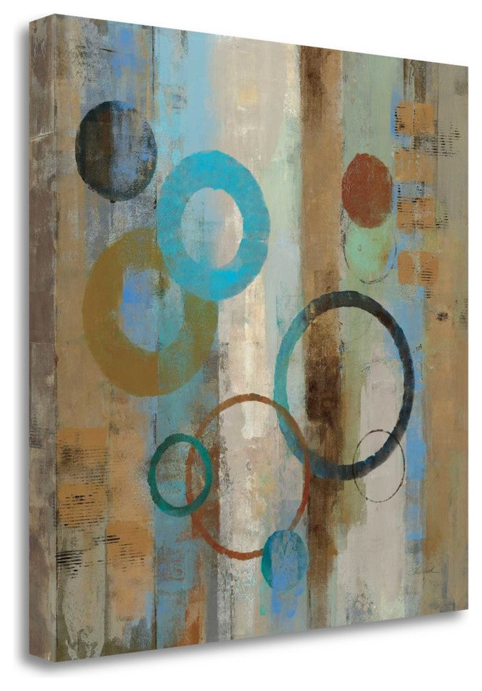 "Bubble Graffiti I" By Silvia Vassileva, Giclee Print on Gallery Wrap Canvas