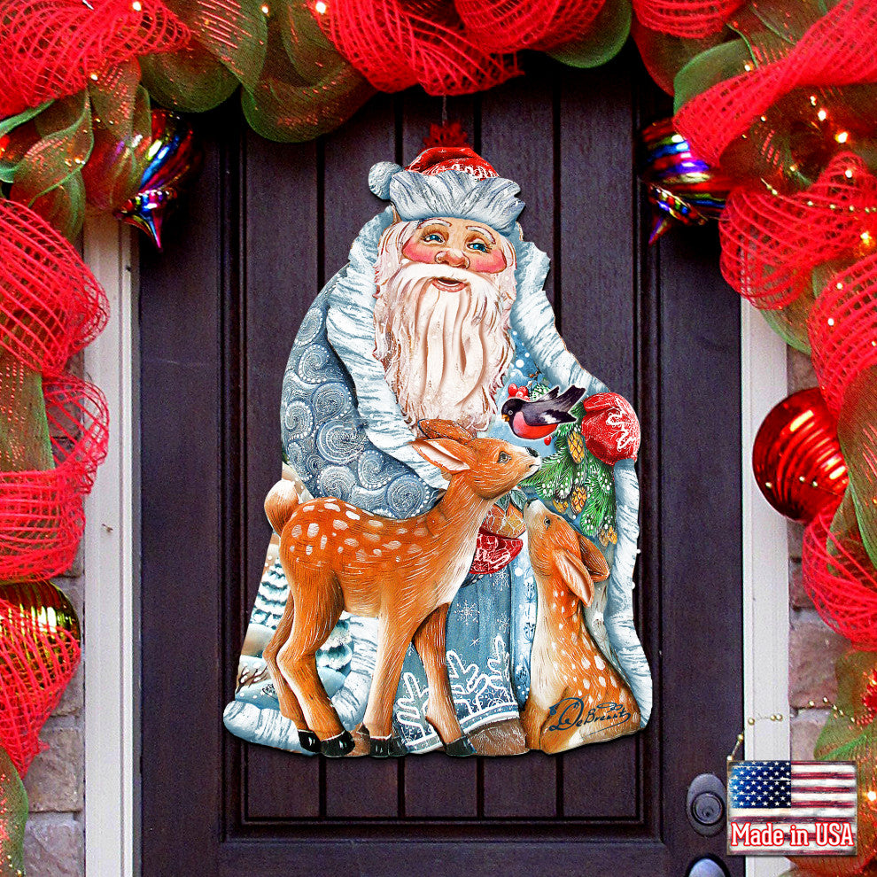 Winter Treasure Door Hanger