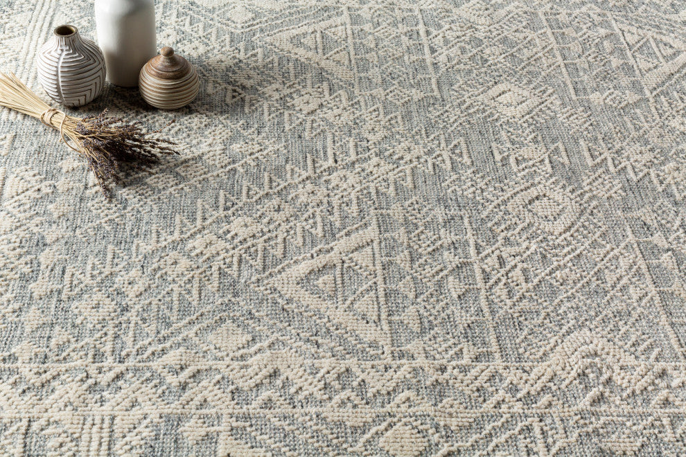Surya Tunus TUN-2306 Traditional Area Rug, 8' x 10' Rectangle