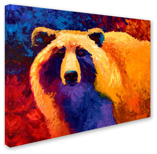 Marion Rose 'Ab Grizz II' Canvas Art, 14" x 19"