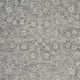 7??x 9??Gray Floral Finesse Area Rug